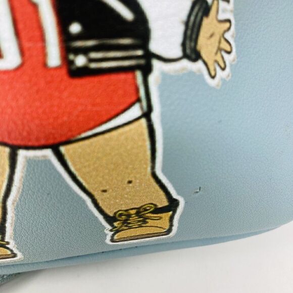 LOL BABY Mini Backpack Light Blue Girl's Bag !Baseball Girl! 7x6x3” - Picture 6 of 10